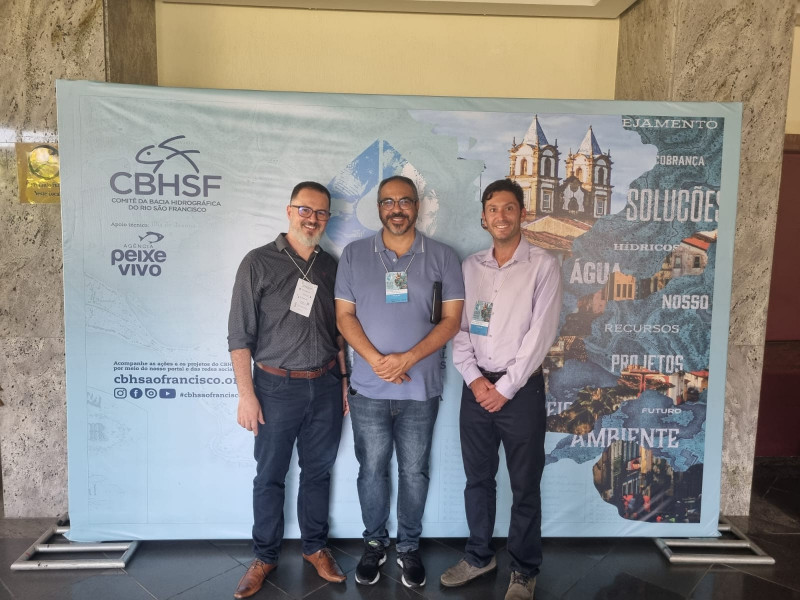 ANDRÉ HORTA E NELSON DA ABES-MG E MARCELO DO IGAM