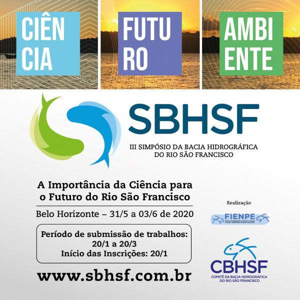 3º simpósio da bacia hidrográfica do rio são francisco