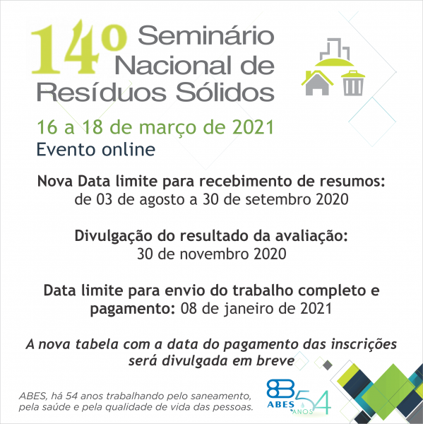 14º seminario nacional de resíduos sólido BH/MG