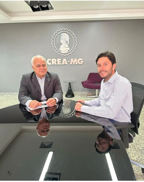 André Horta ABES/MG visita CREA/MG