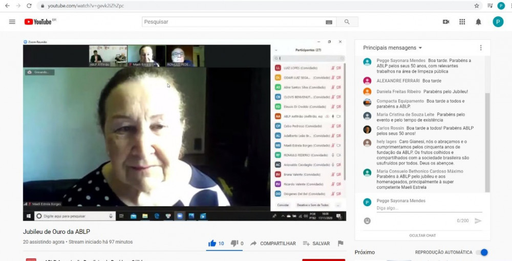 homenagem ABLP Maeli Estrela Borges