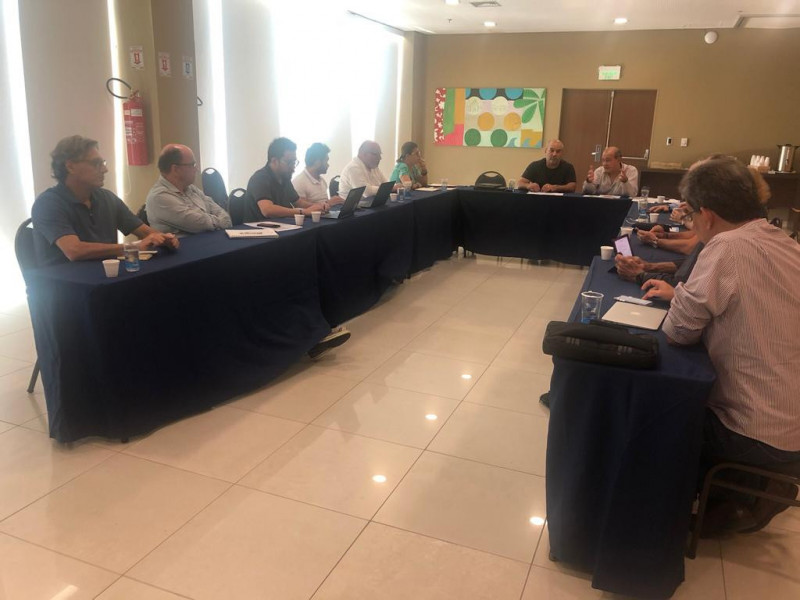 Márcio Pedrosa ABES/MG reunião pré Congresso Saneamento Natal 2019