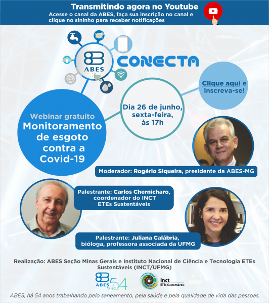 ABES CONECTA COVID NOS ESGOTOS