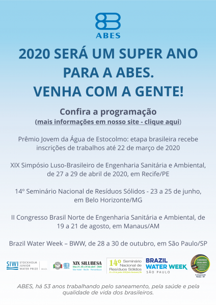 Atividades da ABES em 2020