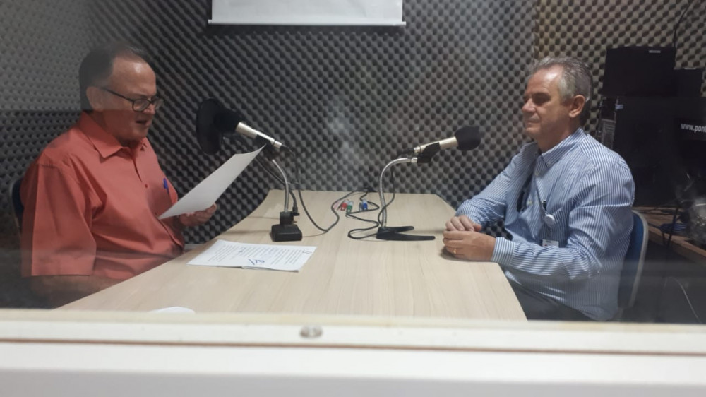 Presidente da ABES-MG, Rogério Siqueira na Radio Web Ponto Terra