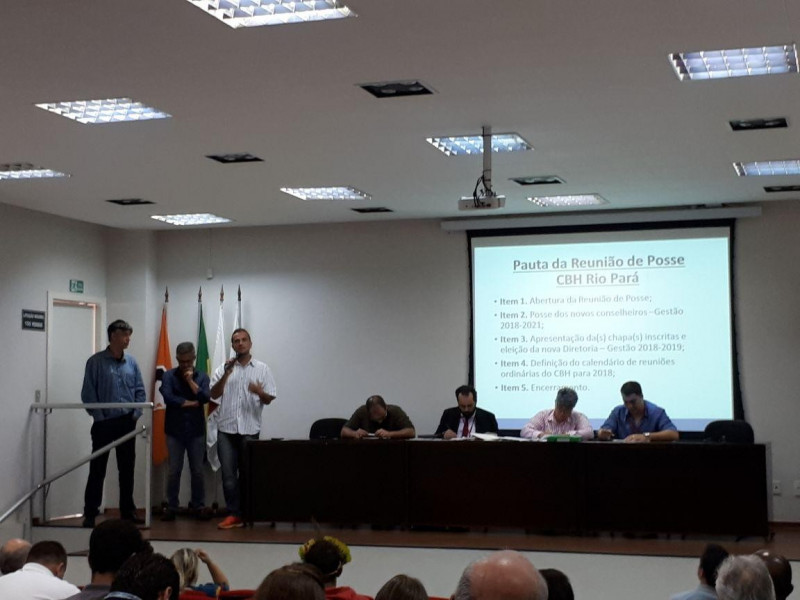 Posse Heloisa Greco ABES-MG no CBH Pará