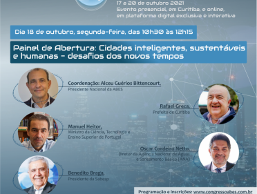 O CONGRESSO DA ABES ESTÁ CHEGANDO