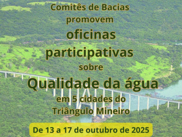 COMITÊS DE BACIAS PROMOVEM OFICINAS PARTICIPATIVAS SOBRE QUALIDADE DA ÁGUA